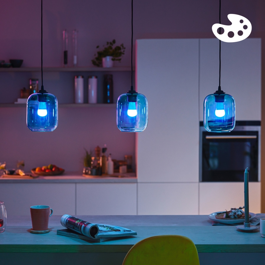 LED RGB prigušiva sijalica Philips SMART P45 E14/4,9W/230V 2200-6500K CRI 90