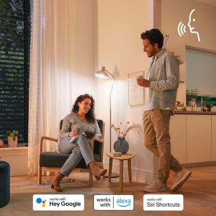 LED RGB prigušiva sijalica Philips SMART P45 E14/4,9W/230V 2200-6500K CRI 90