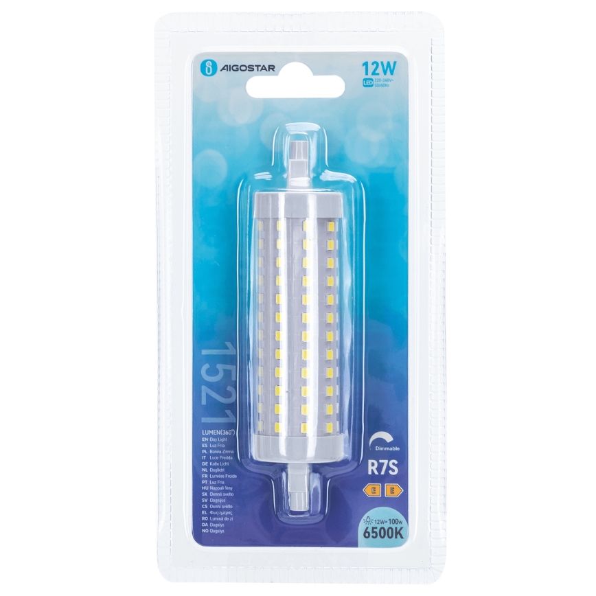 LED prigušiva sijalica R7s/12W/230V 6500K - Aigostar