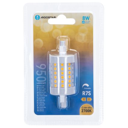 LED prigušiva sijalica R7s/8W/230V 2700K - Aigostar