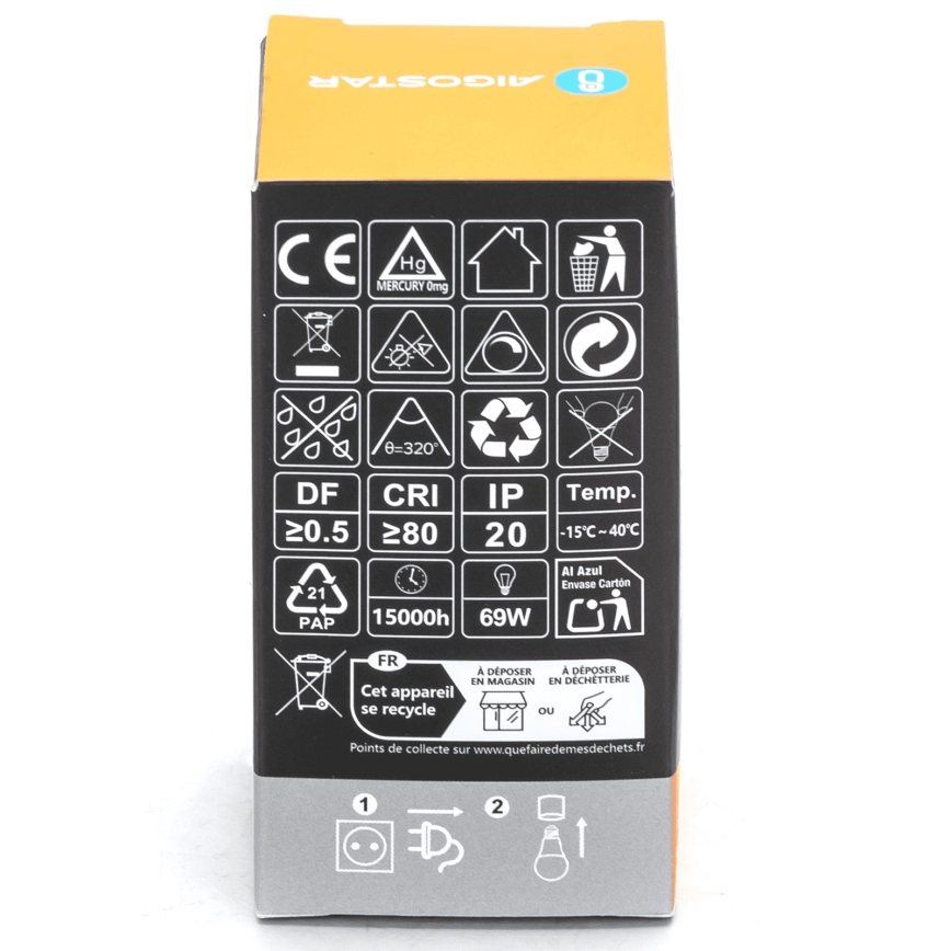 LED prigušiva sijalica R7s/8W/230V 2700K - Aigostar