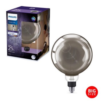 LED prigušiva sijalica SMOKY VINTAGE Philips G200 E27/6,5W/230V 4000K