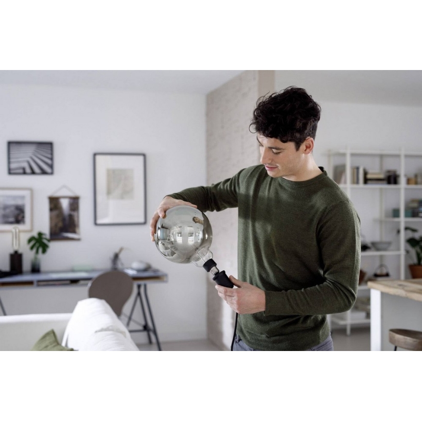 LED prigušiva sijalica SMOKY VINTAGE Philips G200 E27/6,5W/230V 4000K