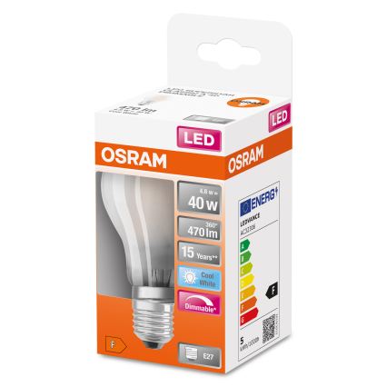 LED prigušiva sijalica SUPERSTAR CLASSIC A60 E27/4,8W/230V 4000K - Osram