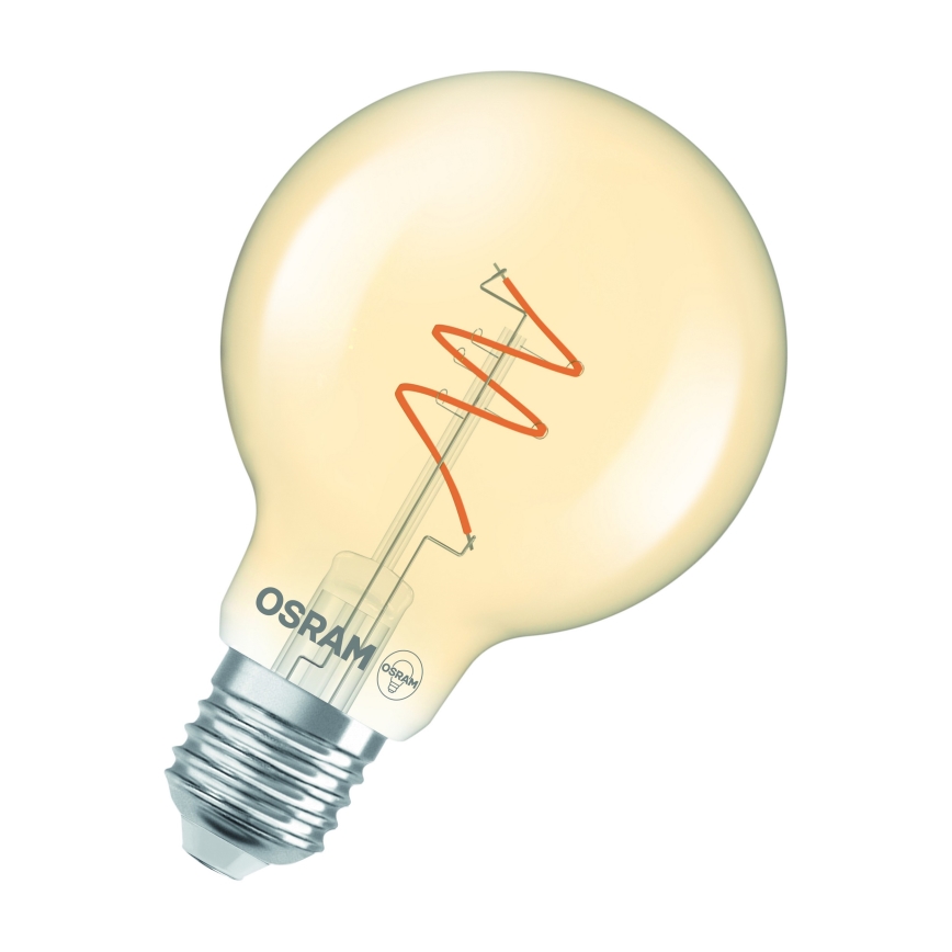 LED prigušiva sijalica VINTAGE FILAMENT E27/4,9W/230V 2200K CRI 90 - Osram