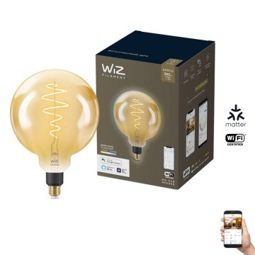 LED prigušiva sijalica VINTAGE FILAMENT G200 E27/6W/230V 2000-5000K CRI 90 Wi-Fi - WiZ