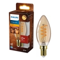 LED prigušiva sijalica VINTAGE Philips E14/2,5W/230V 1800K
