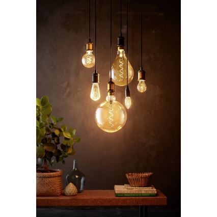 LED prigušiva sijalica VINTAGE Philips G200 E27/7W/230V 2000K