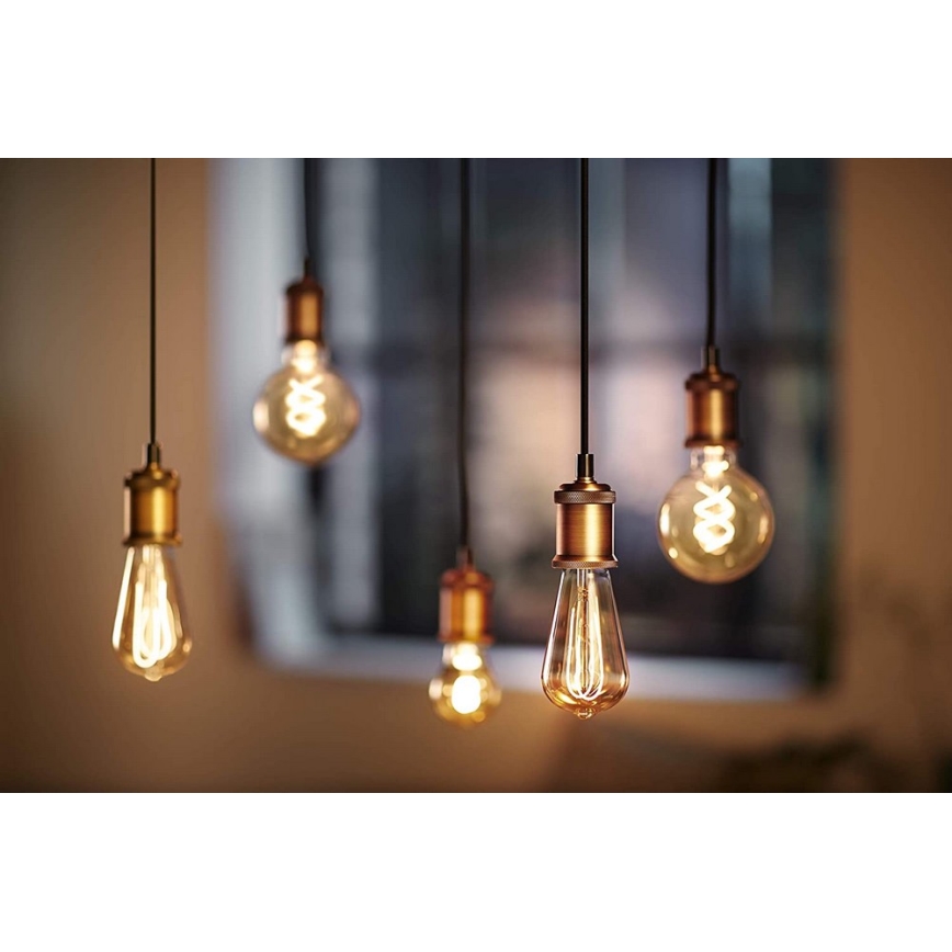 LED prigušiva sijalica VINTAGE Philips G93 E27/4W/230V 1800K