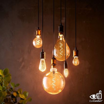 LED prigušiva sijalica VINTAGE Philips G93 E27/4W/230V 1800K