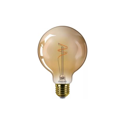 LED prigušiva sijalica VINTAGE Philips G95 E27/3,1W/230V 1800K