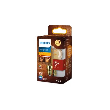 LED prigušiva sijalica VINTAGE Philips P45 E14/2,7W/230V 1800K