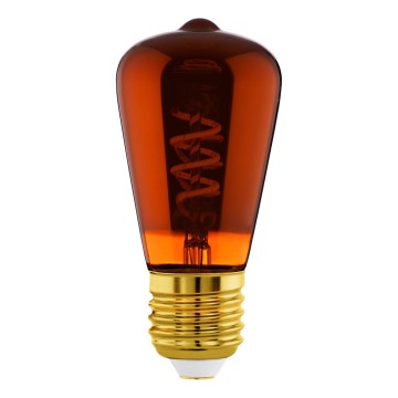LED prigušiva sijalica VINTAGE ST48 E27/4W/230V 2000K crvena - Eglo 110199