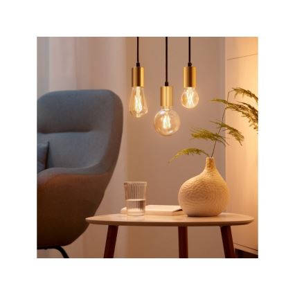 LED prigušiva sijalica VINTAGE FILAMENT ST64 E27/7W/230V 2000-5000K CRI 90 Wi-Fi - WiZ