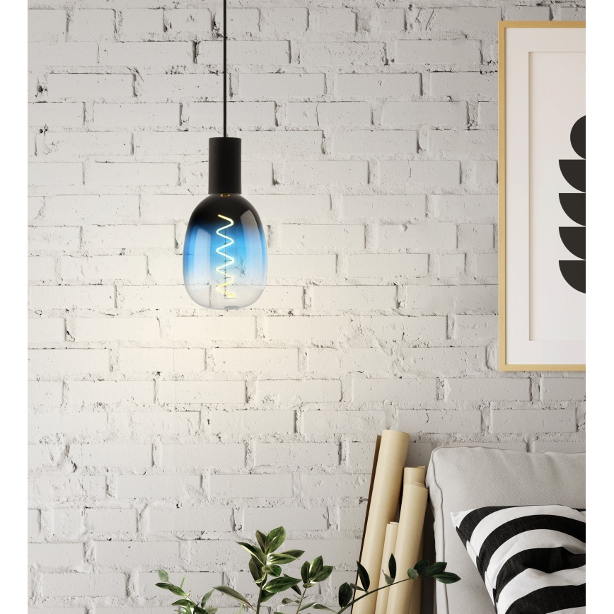 LED prigušiva sijalica VINTAGE T120 E27/4W/230V 2000K plava - Eglo 110224