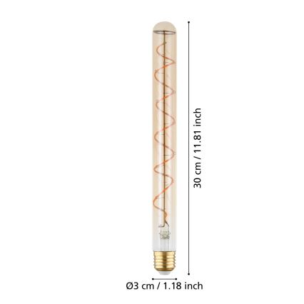 LED prigušiva sijalica VINTAGE T30 E27/4W/230V 1600K - Eglo 110297