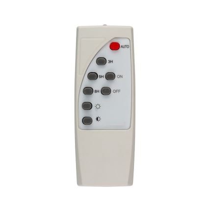 LED prigušiva hibridna solarna ulična lampa LED/50W/230V 6500K IP65 50000 mAh + daljinski upravljač