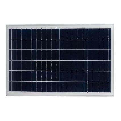 LED prigušiva solarna ulična lampa LED/50W/6,4V 4000K IP65 50000 mAh + daljinski upravljač