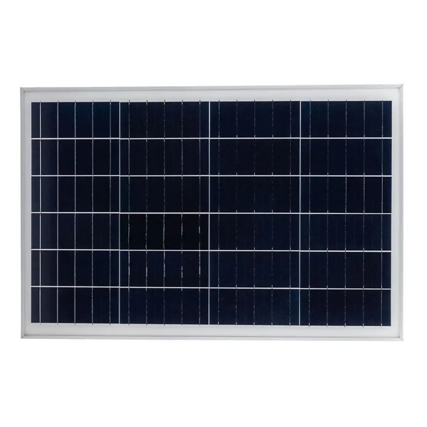 LED prigušiva solarna ulična lampa LED/50W/6,4V 6000K IP65 50000 mAh + daljinski upravljač