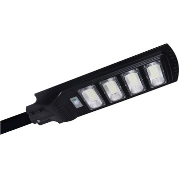 LED prigušiva solarna ulična lampa sa senzorom URBI LED/11W/3,2V 6500K 15000 mAh IP54 + daljinski upravljač
