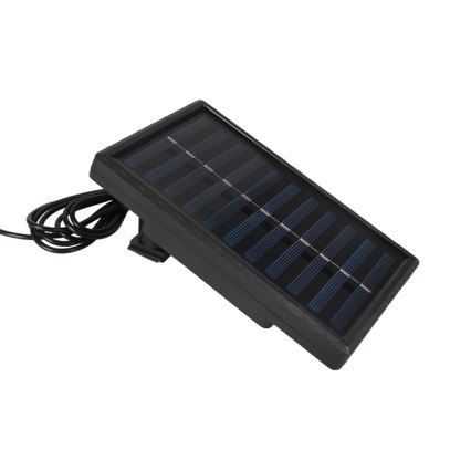 LED prigušiva solarna svetiljka na sajli sa senzorom 2xLED/1,8W/3,7V IP44 6500K 2400 mAh + daljinski upravljač