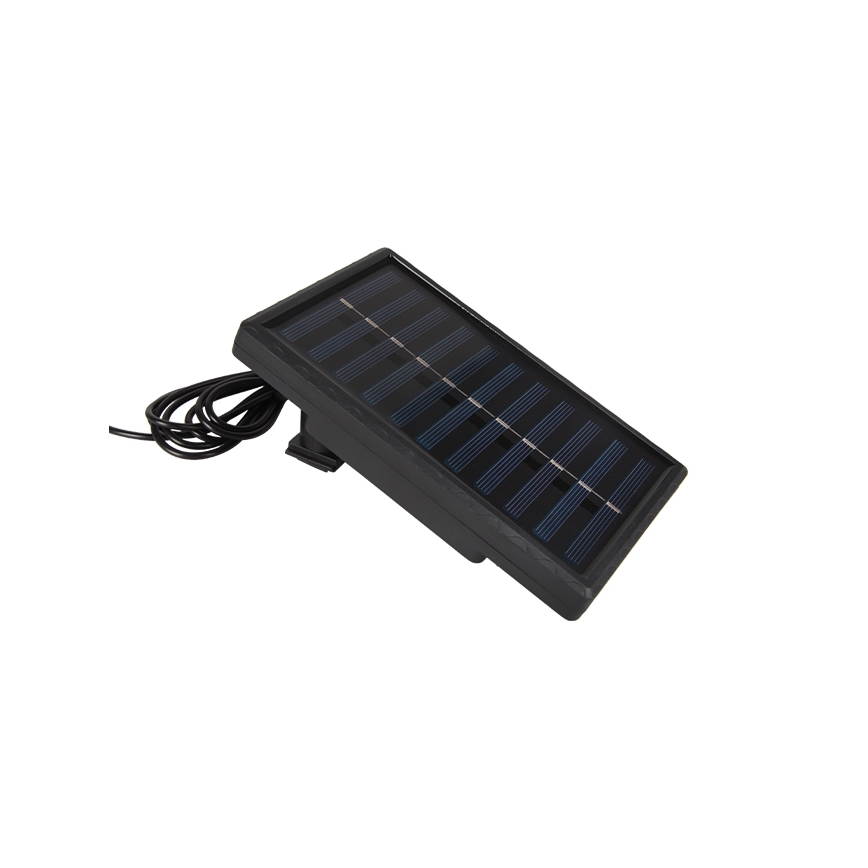 LED prigušiva solarna svetiljka na sajli sa senzorom 2xLED/1,8W/3,7V IP44 6500K 2400 mAh + daljinski upravljač