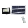 LED prigušiva solarni reflektor LED/12W/3,2V 6000K IP65 5000 mAh + daljinski upravljač