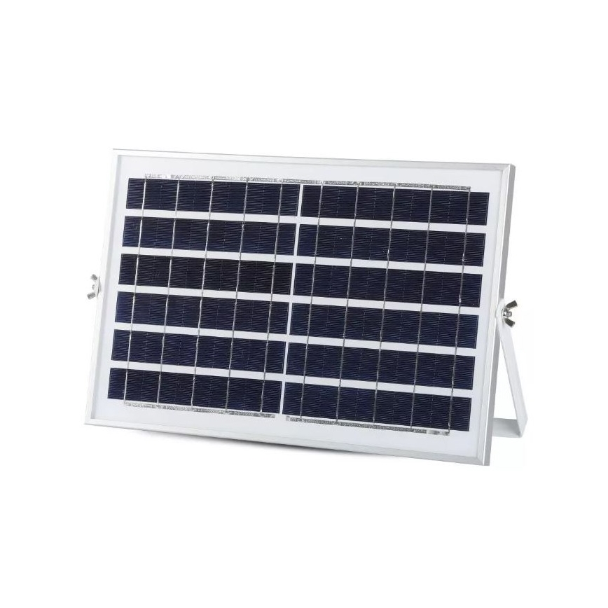 LED prigušiva solarni reflektor LED/12W/3,2V 6000K IP65 5000 mAh + daljinski upravljač