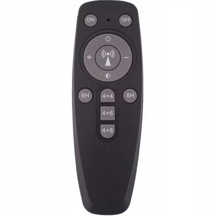 LED prigušiva solarni reflektor LED/150W/3,2V 5000K 15000 mAh IP65 crna + daljinski upravljač