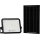 LED prigušiva solarni reflektor LED/200W/3,2V 2000-8000K IP65 10000 mAh crna + daljinski upravljač