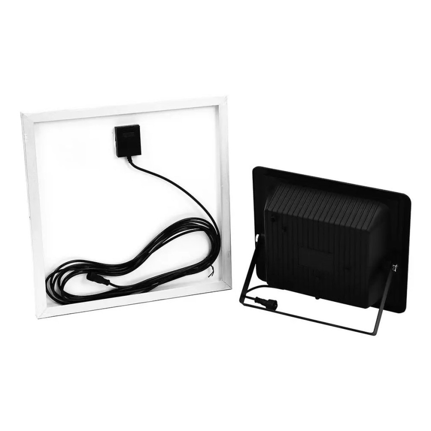 LED prigušiva solarni reflektor LED/20W/6,4V 4000K IP65 10000 mAh + daljinski upravljač