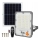 LED prigušiva solarni reflektor LED/50W/3,2V 5000K 6000 mAh IP65 crna + daljinski upravljač