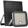 LED prigušiva solarni reflektor sa senzorom LED/10W/3,7V 3000/4000K IP65 3600 mAh + daljinski upravljač