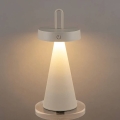 LED prigušiva spoljašnja punjiva dodirna stona lampa HALO LED/1,5W/3,7V 3000 mAh IP44 siva