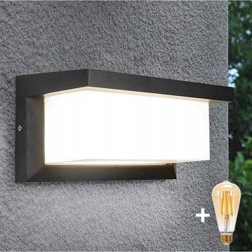 LED prigušiva spoljašnja zidna svetiljka NEELY 1xE27/6W/230V 2700-6500K IP54 antracit