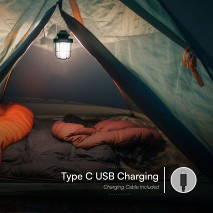 LED prigušiva spoljašnja viseća punjiva svetiljka LED/5W/5V 2700-6500K IP44