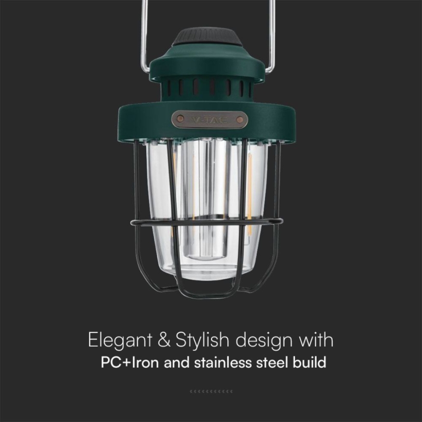 LED prigušiva spoljašnja viseća punjiva svetiljka LED/5W/5V 2700-6500K IP44