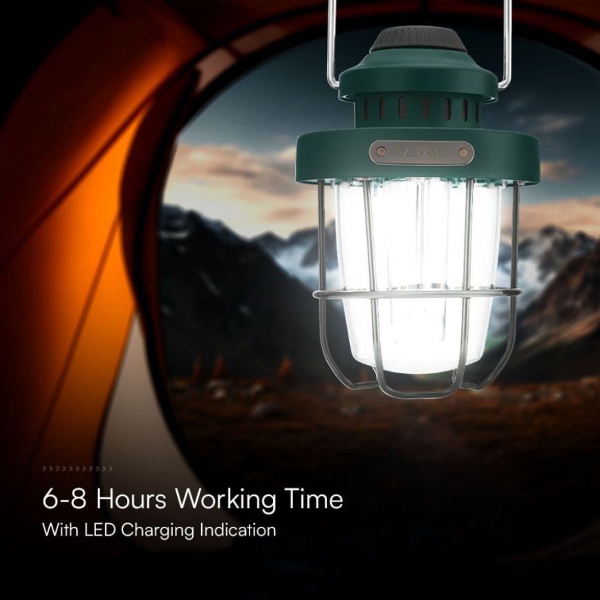 LED prigušiva spoljašnja viseća punjiva svetiljka LED/5W/5V 2700-6500K IP44