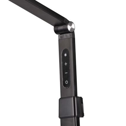 LED prigušiva dodirna podna lampa FERRARA LED/13W/230V 3000/4000/6000K crna