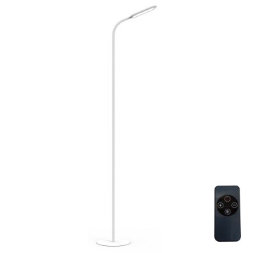 LED prigušiva stojeća lampa LED/10W/230V 3000/4000/6000K bela + daljinski upravljač