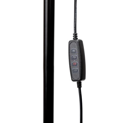 LED prigušiva stojeća lampa SIGNUS LED/10W/230V 3000/4500/6500K crna