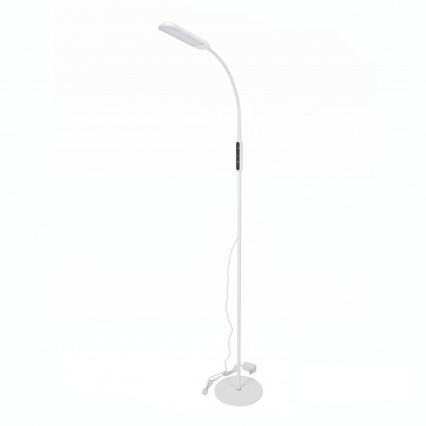 LED prigušiva podna lampa TEILO LED/10W/230V 3000/4000/6500K bela + daljinski upravljač
