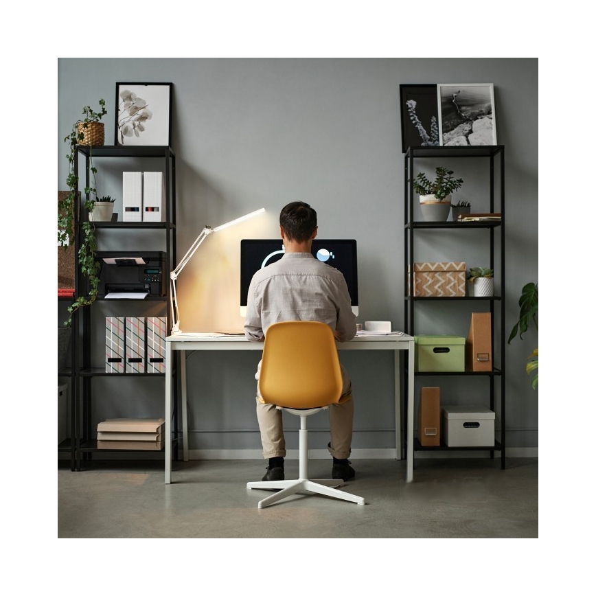 LED prigušiva stona lampa 2u1 USB TENUIX LED/14W/5V 3000-6000K bela