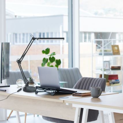 LED prigušiva stona lampa 2u1 USB TENUIX LED/14W/5V 3000-6000K