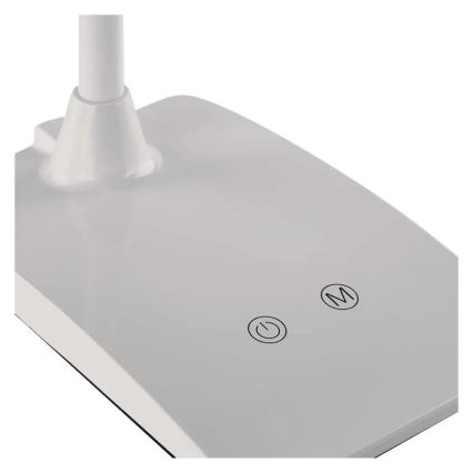 LED prigušiva stona lampa EDDY LED/6W/230V 3000/4500/6800K bela
