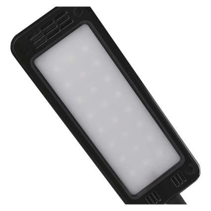 LED prigušiva stona lampa EDDY LED/6W/230V 3000/4500/6800K crna