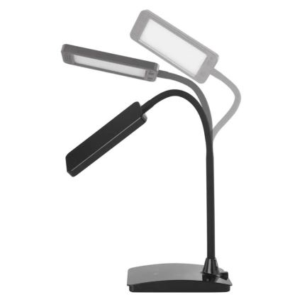LED prigušiva stona lampa EDDY LED/6W/230V 3000/4500/6800K crna