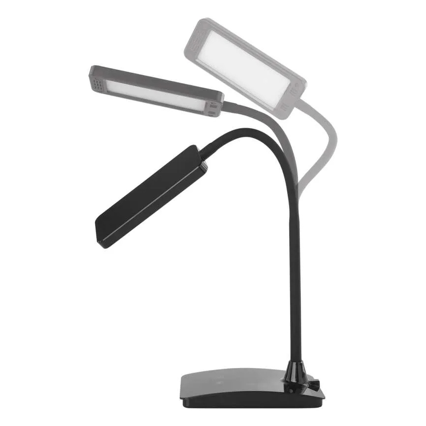 LED prigušiva stona lampa EDDY LED/6W/230V 3000/4500/6800K crna