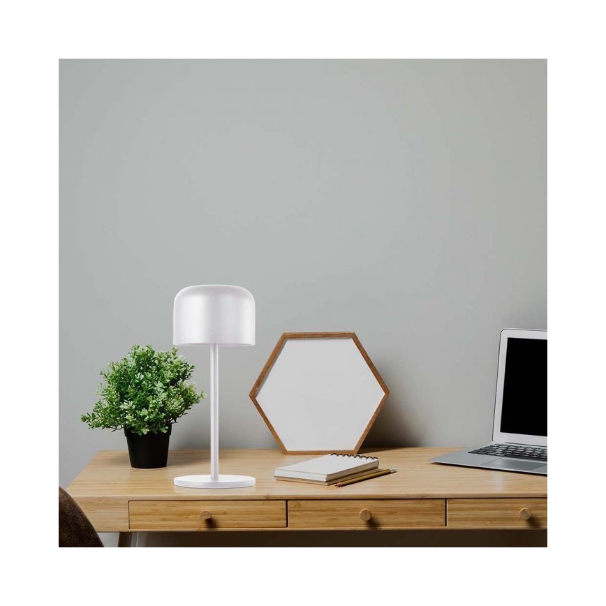 LED prigušiva punjiva dodirna stona lampa LED/1,5W/5V 2700-5700K IP54 2200 mAh bela