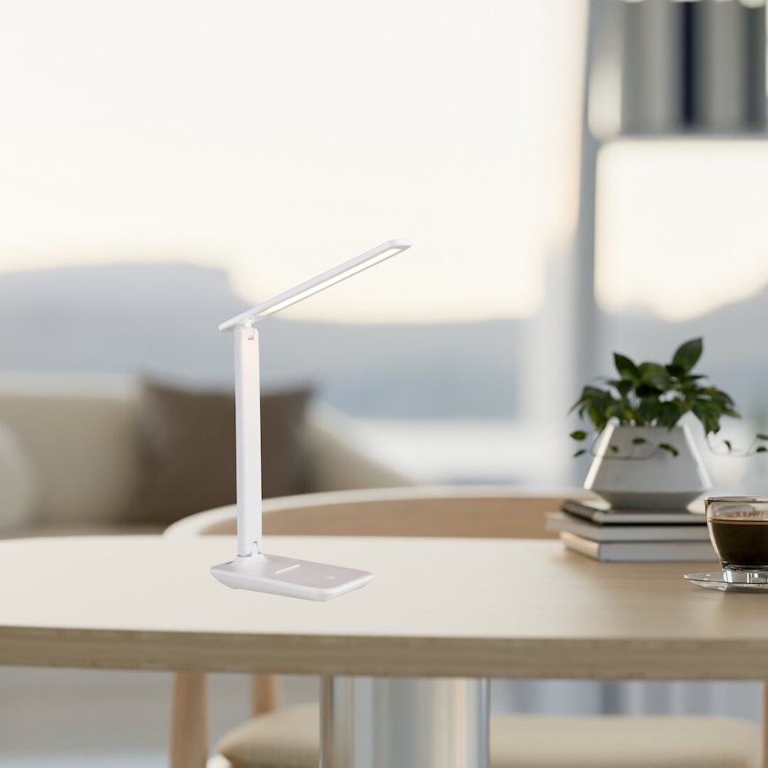 LED prigušiva stona lampa POST LED/5W/5V 3000-6500K bela